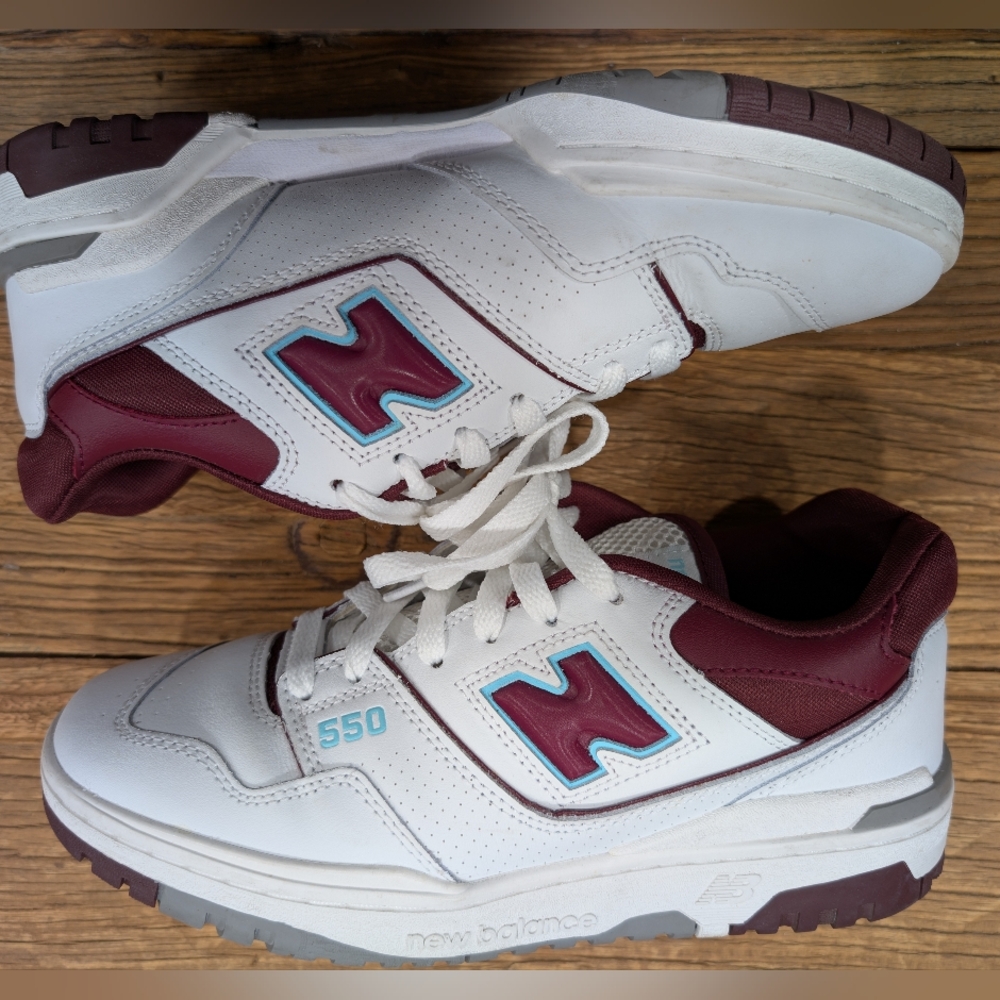 New Balance 550 (Burgundy Turquoise)